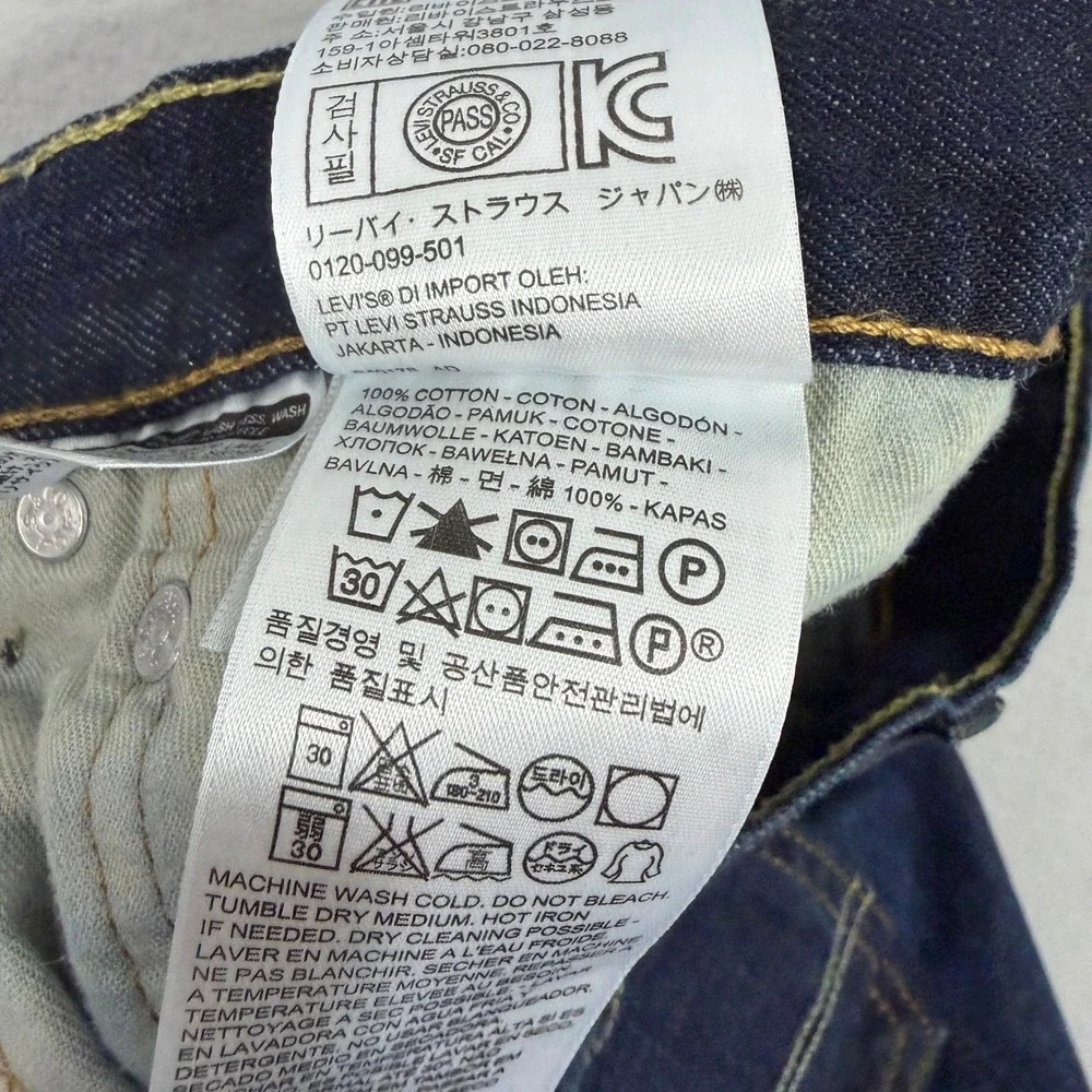 Levis 527 Slim Bootcut Jeans Men's 38x30 Blue Dark Wash Denim Y2K Western Rodeo